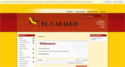 Desktop Screenshot of elcaballo.de